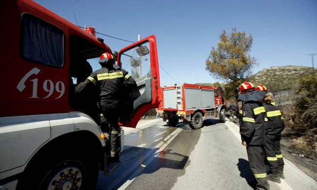 Φωτιά τώρα στα Μεγάλα Χωράφια Χανίων (χάρτης)